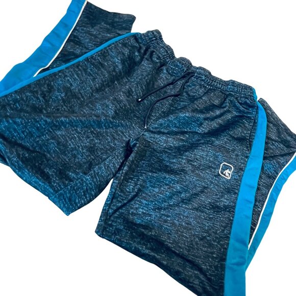 AND1 Mens Blue Athletic Track Pants M Pocket drawstring Medium - Picture 1 of 10